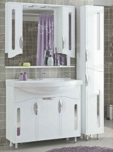 Тумба с раковиной Francesca Инфинити 100 - купить по цене 23960 руб. в интернет-магазине картинка 2