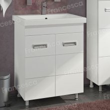 Тумба с раковиной Francesca Кубо 60 - купить по цене 15450 руб. в интернет-магазине картинка 1