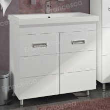 Тумба с раковиной Francesca Кубо 80 - купить по цене 20590 руб. в интернет-магазине картинка 2