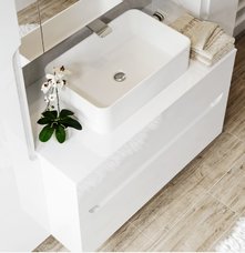 Тумба с раковиной Alavann Stella 100 - купить по цене 111075 руб. в интернет-магазине картинка 3