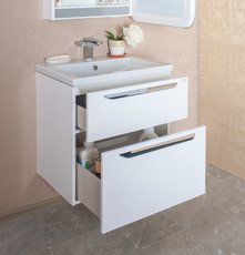 Тумба с раковиной Alavann Vanda Lux 60 - купить по цене 41760 руб. в интернет-магазине картинка 2