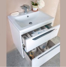 Тумба с раковиной Alavann Vanda Lux 60 - купить по цене 41760 руб. в интернет-магазине картинка 3