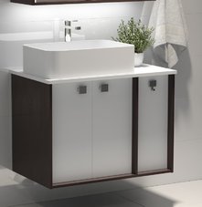 Тумба с раковиной Alavann Vita 80 - купить по цене 30855 руб. в интернет-магазине картинка 1