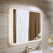 Зеркало с подсветкой Alavann Vanda Lux 80 - купить по цене 32100 руб. в интернет-магазине картинка 1