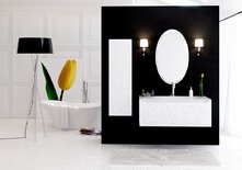 Мебель для ванной Aqwella Elegance 120 - купить по цене 202764 руб. в интернет-магазине картинка 1