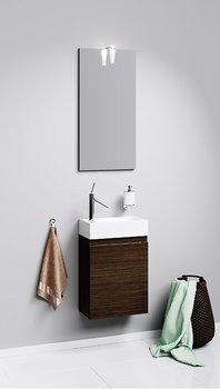 Тумба с раковиной Aqwella Леон 40 подвесная - купить по цене 16474 руб. в интернет-магазине картинка 8