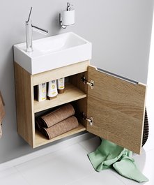 Тумба с раковиной Aqwella Леон 40 подвесная - купить по цене 16474 руб. в интернет-магазине картинка 5