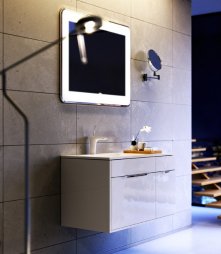 Мебель для ванной Aqwella Malaga 90 подвесная - купить по цене 116784 руб. в интернет-магазине картинка 1