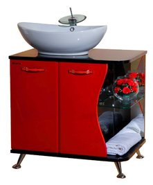 Мебель для ванной Bellezza Рио 70 - купить по цене 52394 руб. в интернет-магазине картинка 6
