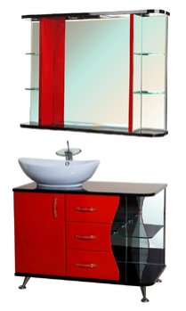 Мебель для ванной Bellezza Рио 90 - купить по цене 65200 руб. в интернет-магазине картинка 4