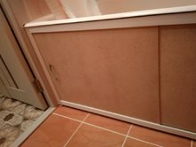 Экран под ванну Бежевый текстура - купить по цене 13695 руб. в интернет-магазине картинка 2