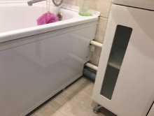 Экран под ванну раздвижной L под трубы - купить по цене 13695 руб. в интернет-магазине картинка 2
