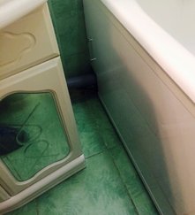 Экран под ванну раздвижной L под трубы - купить по цене 13695 руб. в интернет-магазине картинка 7