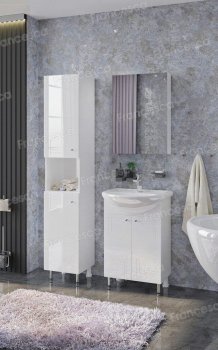 Мебель для ванной Francesca Дороти 55 - купить по цене 17340 руб. в интернет-магазине картинка 1