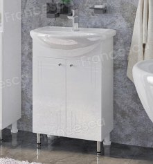 Мебель для ванной Francesca Дороти 55 - купить по цене 17340 руб. в интернет-магазине картинка 3