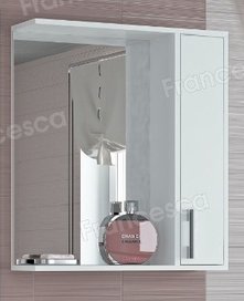 Зеркало-шкаф  Francesca Eco 70 - купить по цене 5660 руб. в интернет-магазине картинка 1