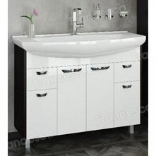 Тумба с раковиной Francesca Eco Max 105 - купить по цене 9870 руб. в интернет-магазине картинка 2