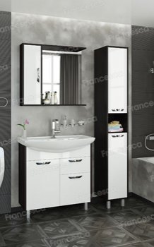 Тумба с раковиной Francesca Eco Max 80 - купить по цене 7630 руб. в интернет-магазине картинка 3