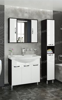 Тумба с раковиной Francesca Eco Max 90 - купить по цене 7740 руб. в интернет-магазине картинка 3