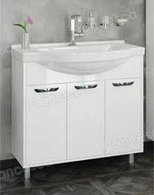 Тумба с раковиной Francesca Eco Max 90 - купить по цене 7740 руб. в интернет-магазине картинка 1