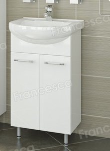 Тумба с раковиной Francesca Eco Plus 50 - купить по цене 7460 руб. в интернет-магазине картинка 1