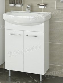 Тумба с раковиной Francesca Eco Plus 60 - купить по цене 7630 руб. в интернет-магазине картинка 1