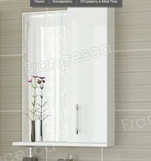 Зеркало-шкаф Francesca Eco Plus 60 - купить по цене 7000 руб. в интернет-магазине картинка 1