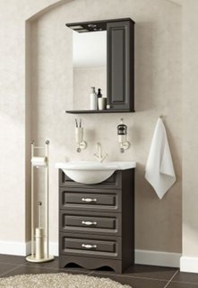 Мебель для ванной Francesca Империя 55 3 ящ - купить по цене 15870 руб. в интернет-магазине картинка 2