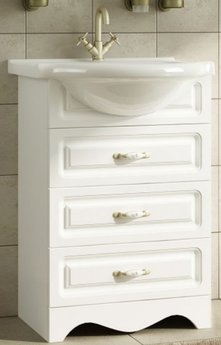 Мебель для ванной Francesca Империя 55 3 ящ - купить по цене 15870 руб. в интернет-магазине картинка 3