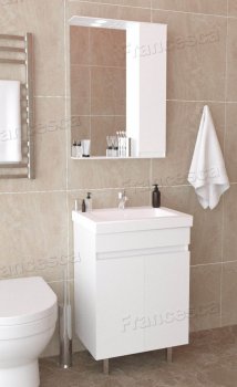 Мебель для ванной Francesca Сан-Ремо 60 - купить по цене 25610 руб. в интернет-магазине картинка 1