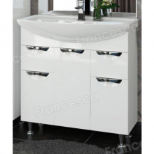 Комплект мебели Francesca Виктория 80 белый - купить по цене 33060 руб. в интернет-магазине картинка 3