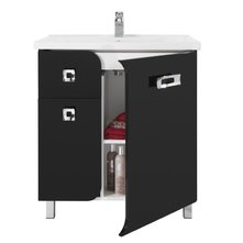 Тумба с раковиной VOD-OK Арнелла 80 напольная - купить по цене 66330 руб. в интернет-магазине картинка 1