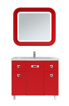 Тумба с раковиной VOD-OK Арнелла 100 напольная - купить по цене 63569 руб. в интернет-магазине картинка 4