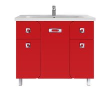 Тумба с раковиной VOD-OK Арнелла 90 напольная - купить по цене 31900 руб. в интернет-магазине картинка 1