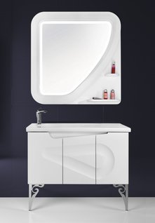 Тумба VOD-OK Арнелла Капля 100 - 3 дверцы - купить по цене 39930 руб. в интернет-магазине картинка 3