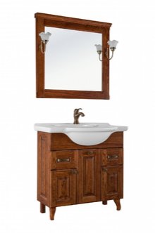 Мебель для ванной VOD-OK Дубини 85 - купить по цене 127962 руб. в интернет-магазине картинка 1