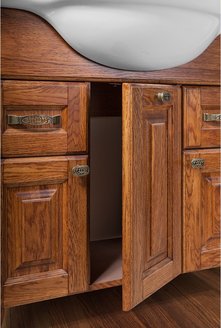 Мебель для ванной VOD-OK Дубини 85 - купить по цене 127962 руб. в интернет-магазине картинка 5