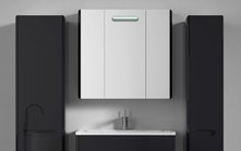 Зеркало-шкаф VOD-OK Флорена 90 - купить по цене 24321 руб. в интернет-магазине картинка 3