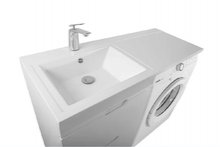 Тумба с раковиной VOD-OK Айрис 120 под стиральную машину - купить по цене 30234 руб. в интернет-магазине картинка 2