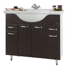 Мебель для ванной VOD-OK Колумбия 95 - купить по цене 51559 руб. в интернет-магазине картинка 5