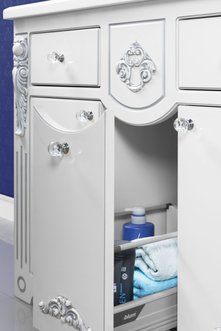 Мебель для ванной VOD-OK Версаль 120 - купить по цене 168875 руб. в интернет-магазине картинка 3